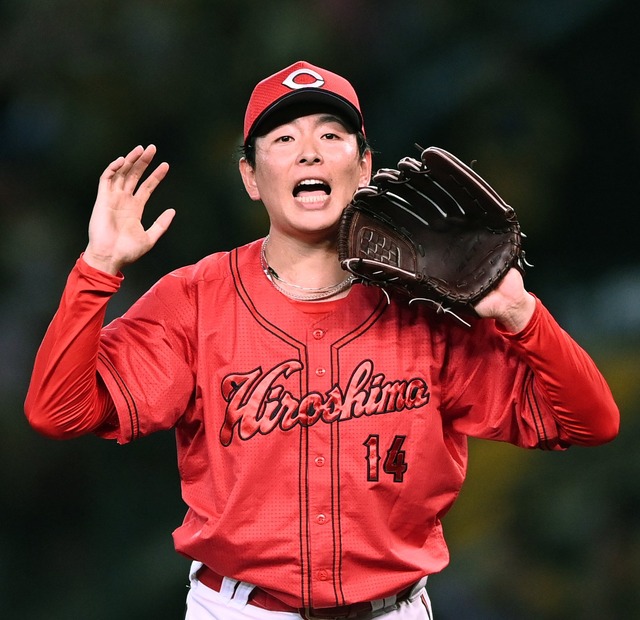 【悲報】カープ大瀬良、防御率が悪くないのに4勝8敗