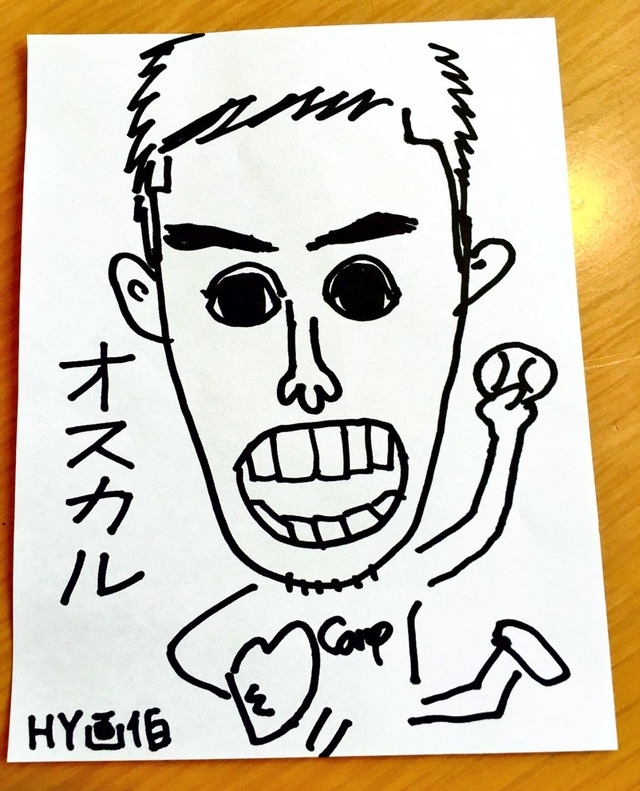 オスカル似顔絵