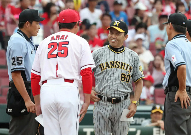 【悲報】カープ、阪神岡田監督の眼中になかった「え、どこと優勝争いしてるの？分からんけど」