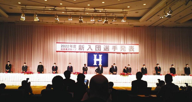 カープ新人入団会見2021まとめ!背番号も発表