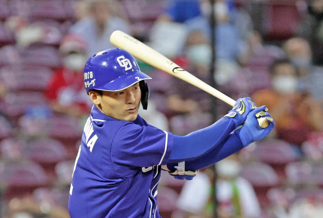 鈴木誠也に中日石川昂弥が弟子入り「理想のタイプ」