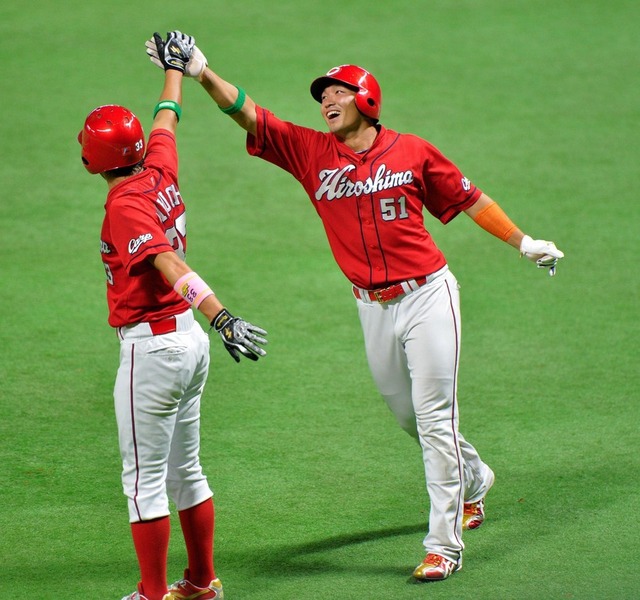 鈴木誠也菊池涼介オールスター