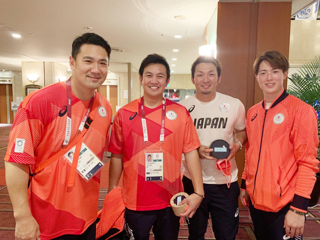 田中将大森下暢仁オリンピック閉会式はしゃぐ