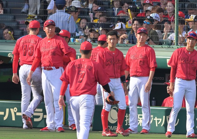 カープ打線、阪神大竹に"3度目の正直"ならず。3戦3敗1得点に新井監督「いろいろ対策立ててるけど」