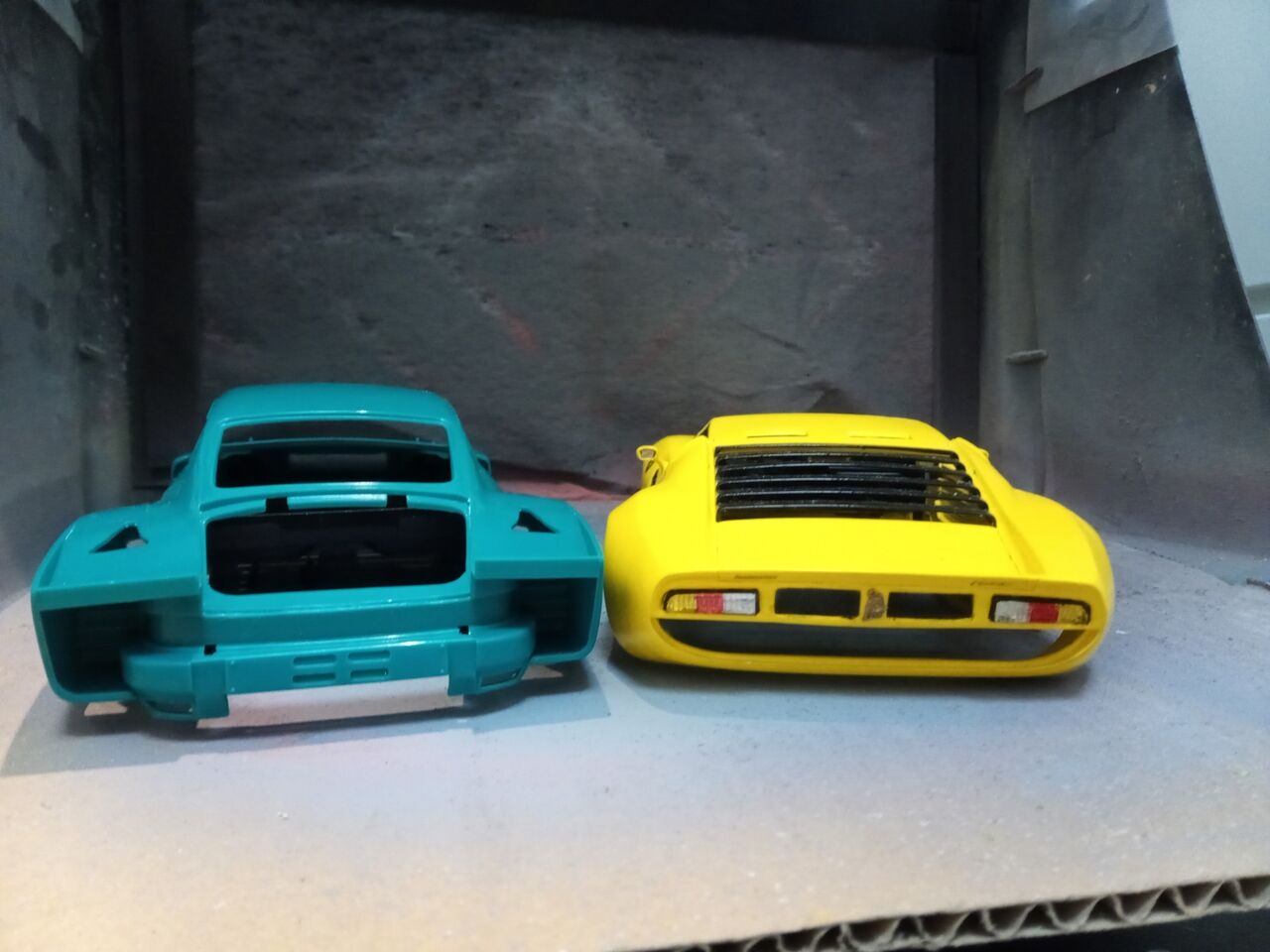 フジミ 1/20 ランボルギーニミウラレーシング改 製作記その7