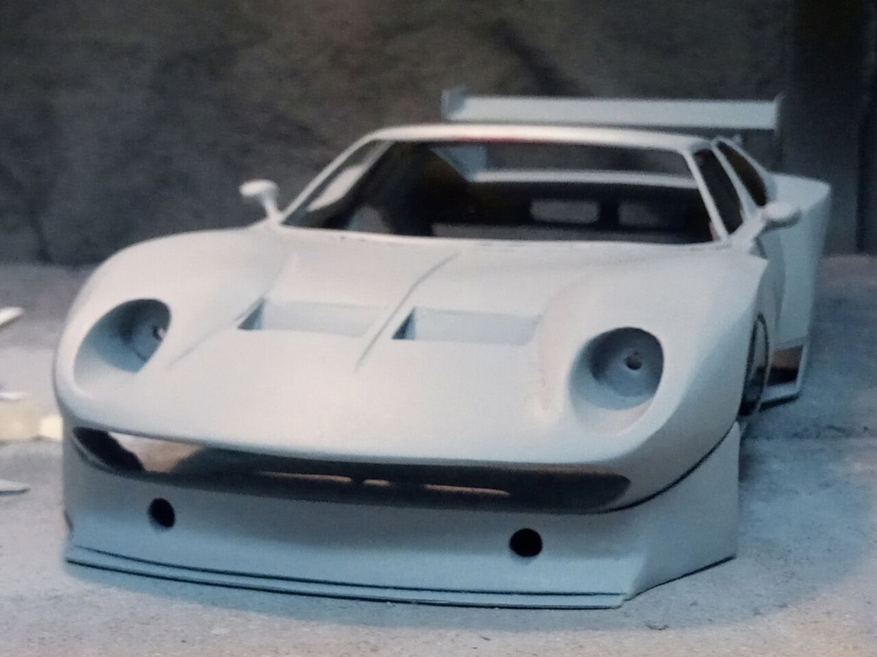 フジミ 1/20 ランボルギーニミウラレーシング改 製作記その20