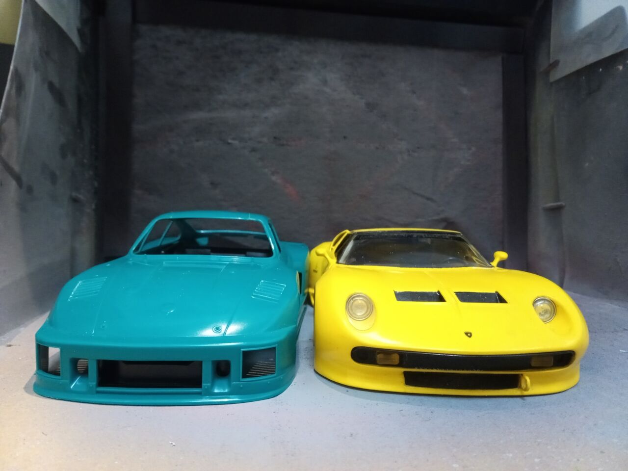 フジミ 1/20 ランボルギーニミウラレーシング改 製作記その7