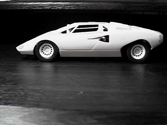 フジミ 1/24 ランボルギーニカウンタックLP400 製作記その1