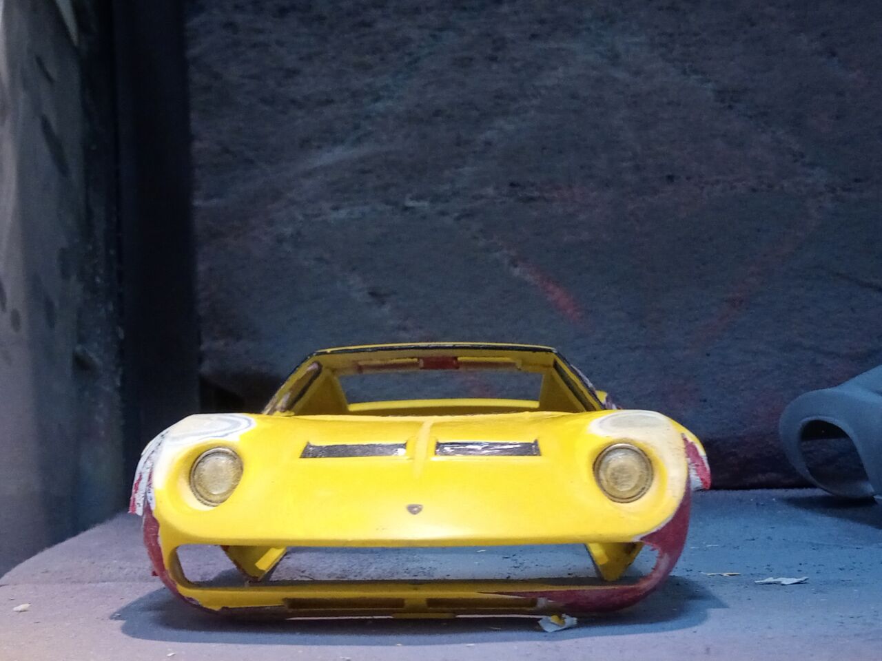 フジミ 1/20 ランボルギーニミウラレーシング改 製作記その9