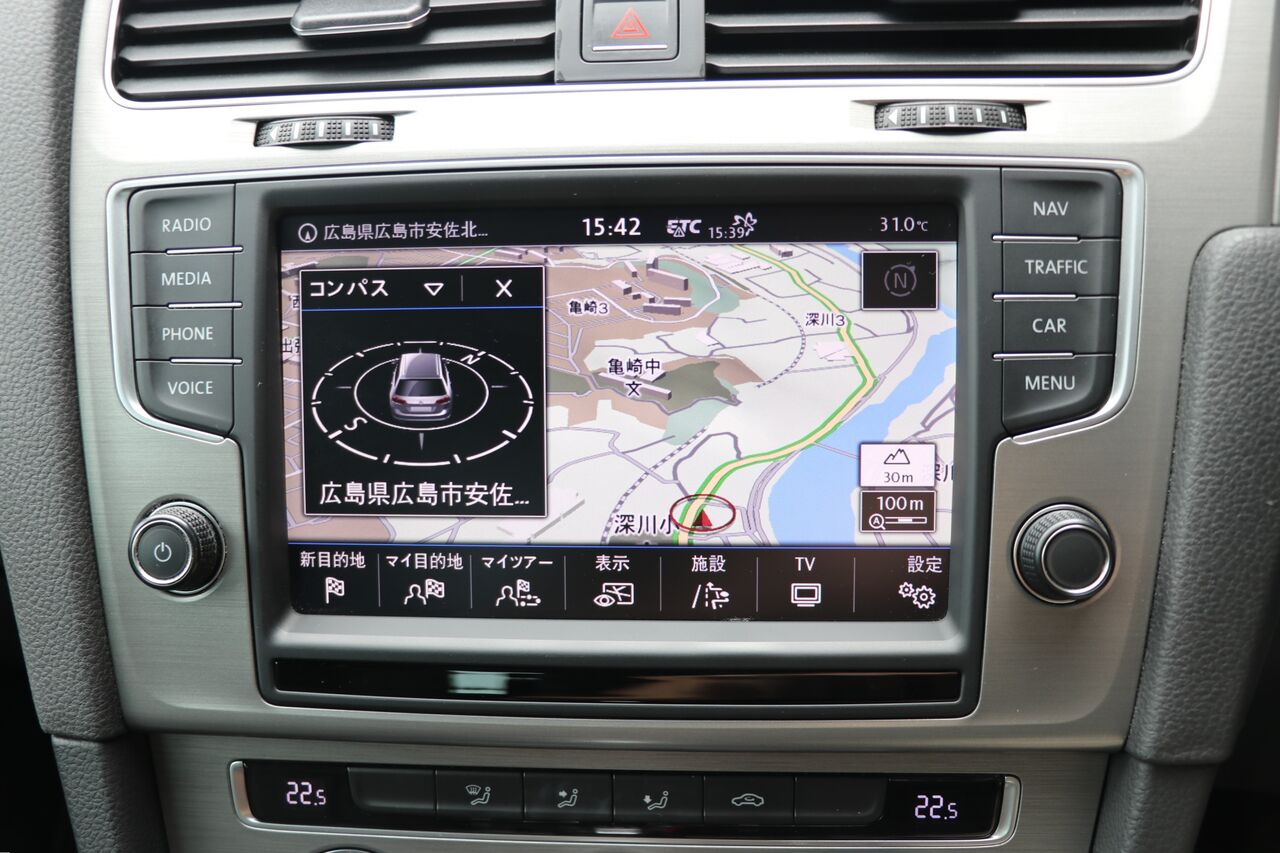 フォルクスワーゲン ゴルフ7 純正ナビユニット ディスカバープロ GOLF7 フォルクスワーゲン ゴルフ7 純正ナビユニット ディスカバープロ GOLF7