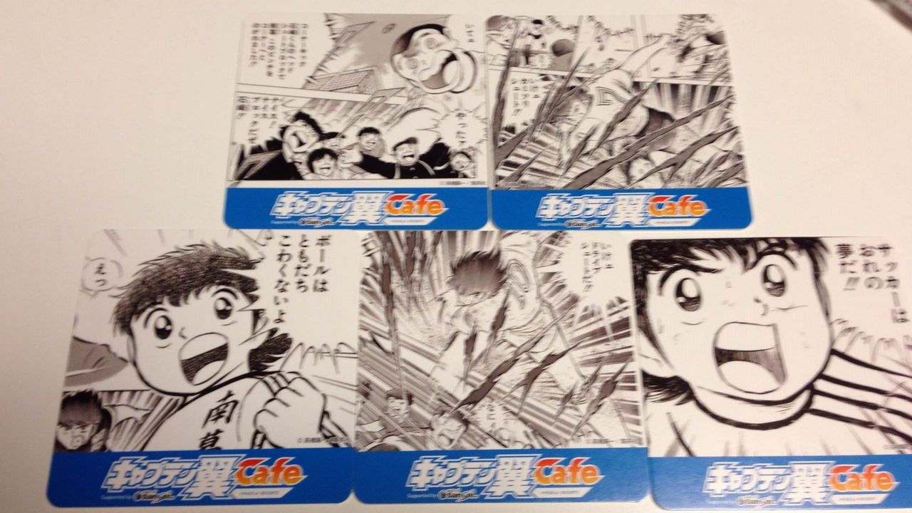 キャプテン翼cafe に行ってきました Sunny Day