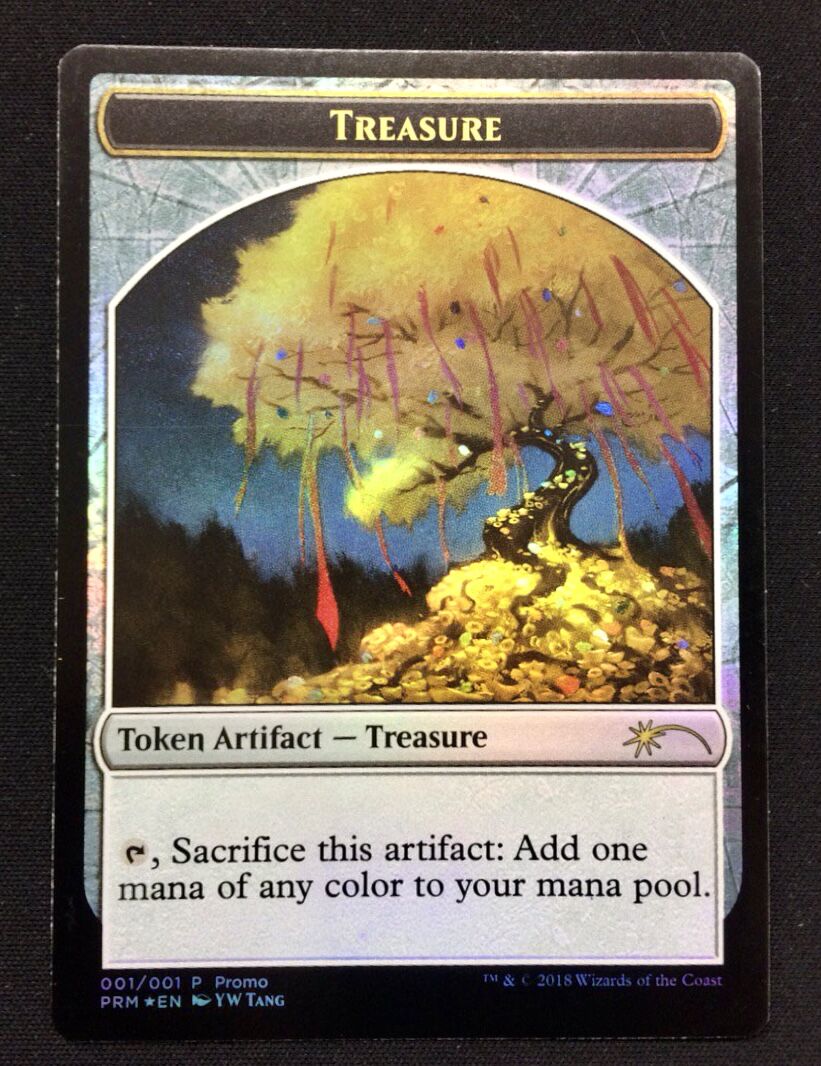 mtg 宝物トークン 英語 foil 中国限定 旧正月 プロモ