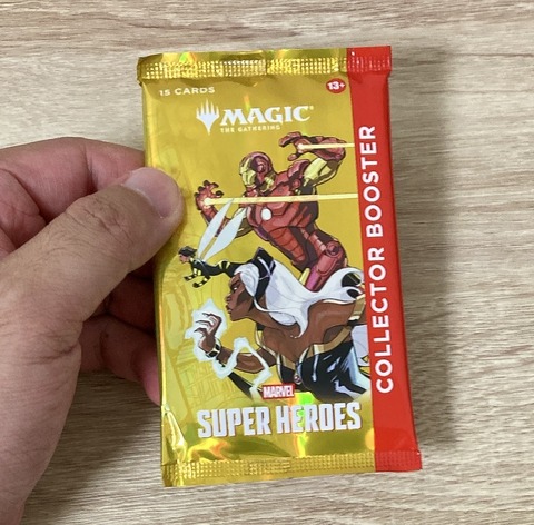 マーベルスーパーヒーローズ コレクターブースター開封 : すぷりんぐのblog