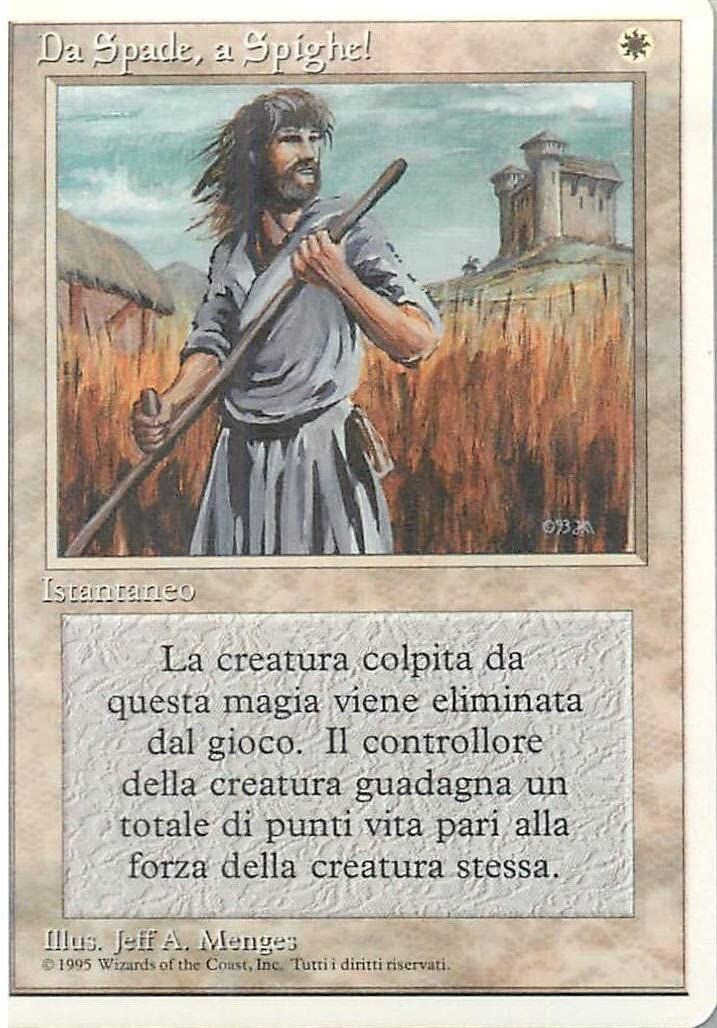 剣を鋤に フランス語 黒枠 FBB 4枚 ドイツ語《剣を鍬に/