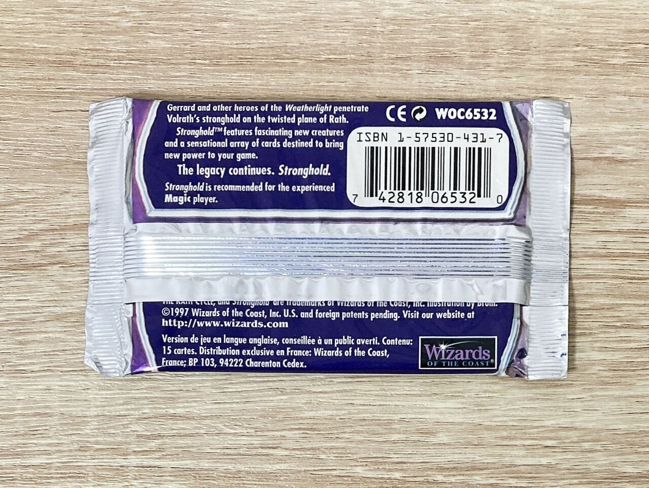 ストロングホールドのパックを入手しました : すぷりんぐのblog