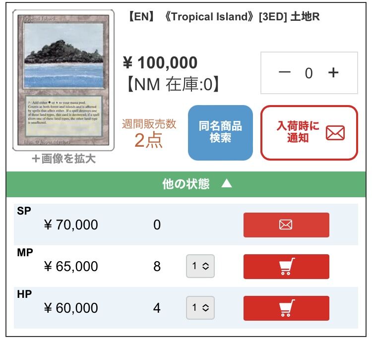 【再録禁止カード】直観 TMP版 英語版 再録禁止カード】直観 TMP版 英語版 再録禁止カード】直観 TMP版