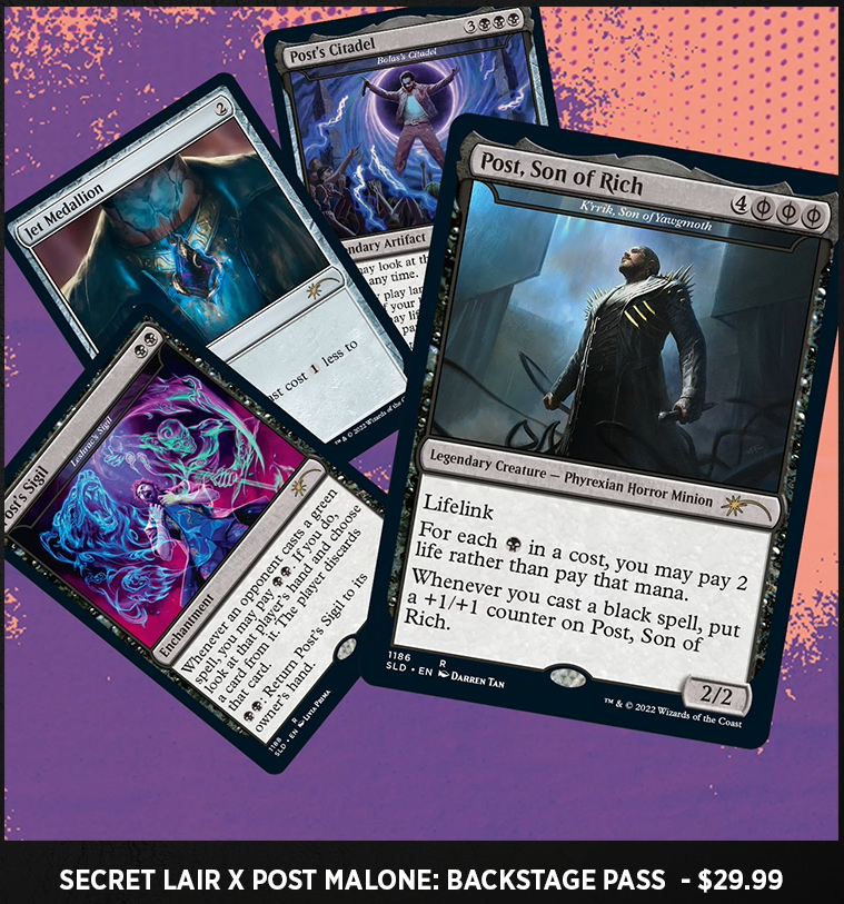 シークレットレイヤーが色々出るみたいです！Secret Lair October 2022