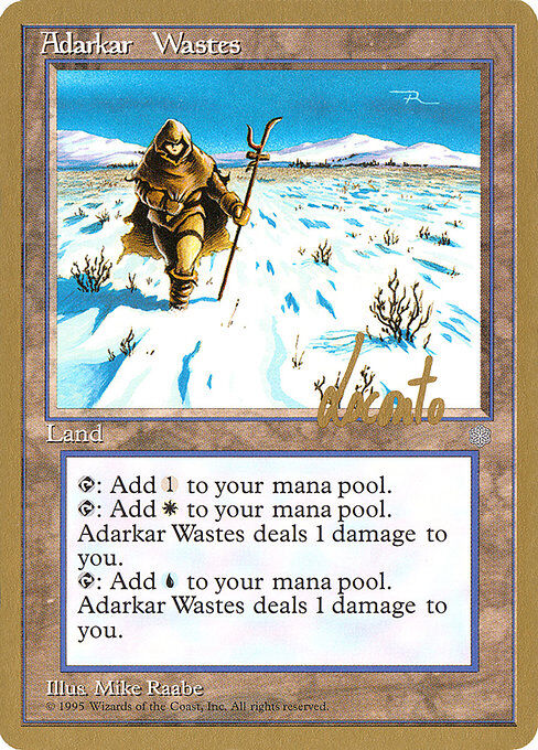 MTG アダーカー荒原　アイスエイジ　4枚セット アイスエイジのダメランが急騰 : すぷりんぐのblog