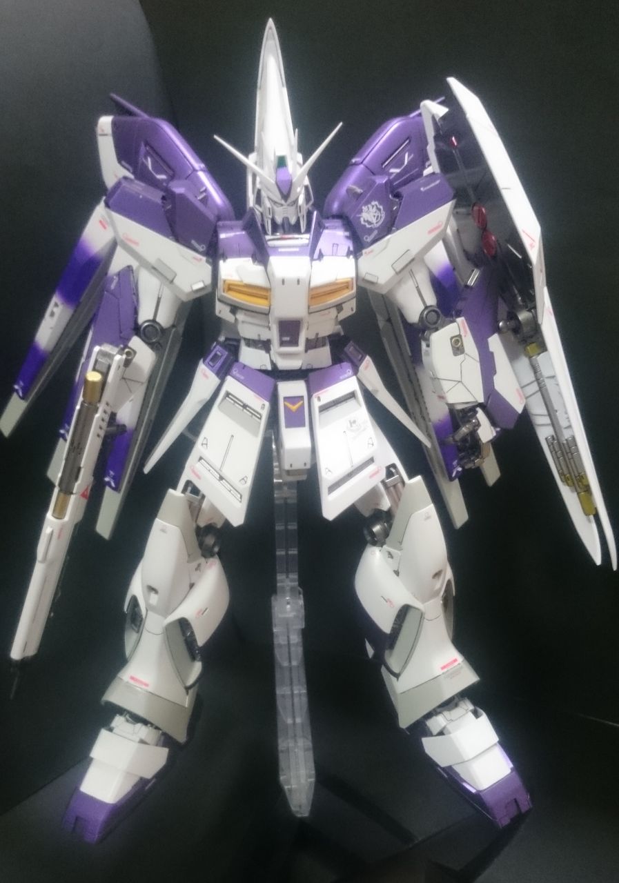 MG Hi-νガンダム Ver.ka製作~完成(HWS無)~ : のんびりブログ MG Hi-νガンダム Ver.ka製作~完成(HWS無)~ : のんびりブログ