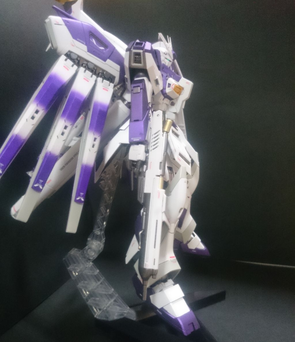 MG Hi-νガンダム Ver.ka製作~完成(HWS無)~ : のんびりブログ MG Hi-νガンダム Ver.ka製作~完成(HWS無)~ : のんびりブログ