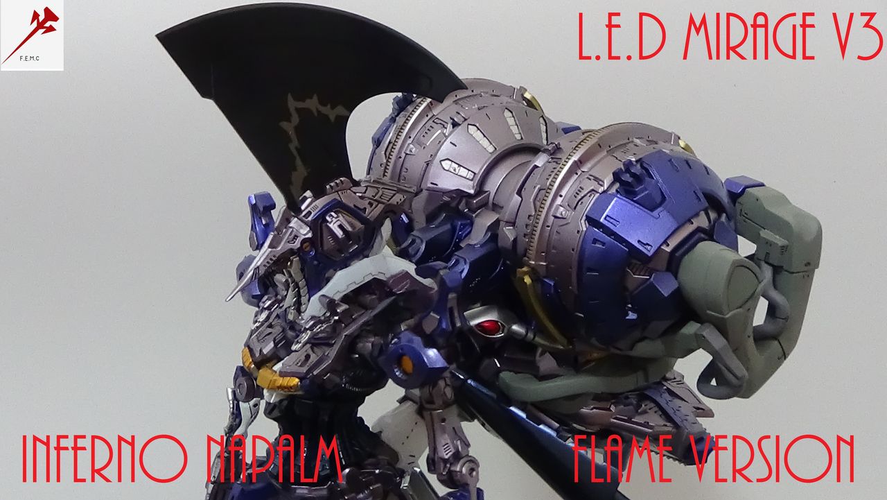 IMS L.E.DミラージュV3 インフェルノ・ナパーム 製作~フレーム IMS L.E.DミラージュV3 インフェルノ・ナパーム 製作~フレーム