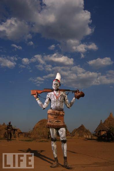 Karo Tribesman, Omo River Valley