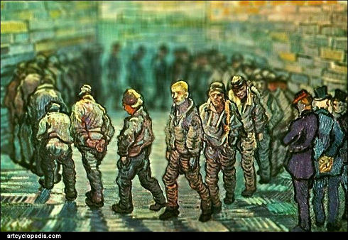 tilt-shift-van-gogh-prisoners-exercising-detail