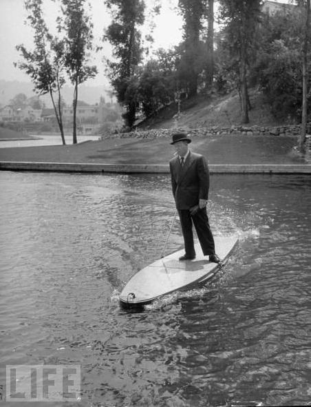 Motorized Surfboard, 1948