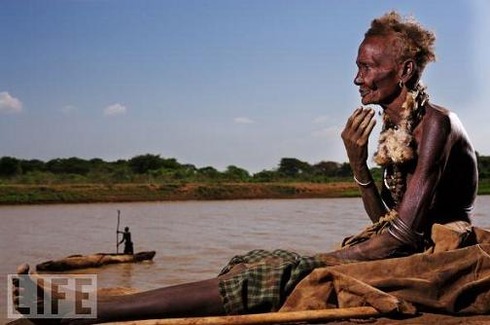 Dassanech Woman, Omo River