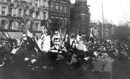 The 1913 Women's Suffrage Parade-22