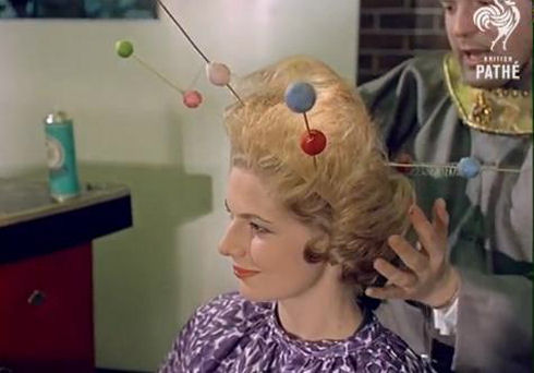 Space Age Hair Fashions