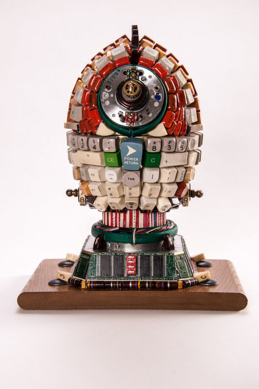 Junk Art C3PO Woody-4063