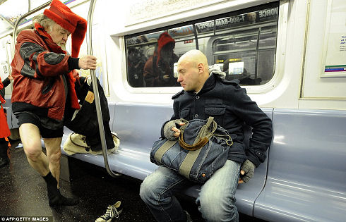 No Pants Subway Ride 10