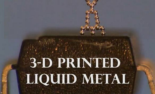 3D Printing of Liquid Metals