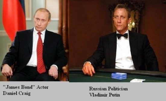 Putin Craig 【画像】プーチン首相がロシアより愛をこめて007のダニエル・クレイグと比べられています : 付録部 blog-bu
