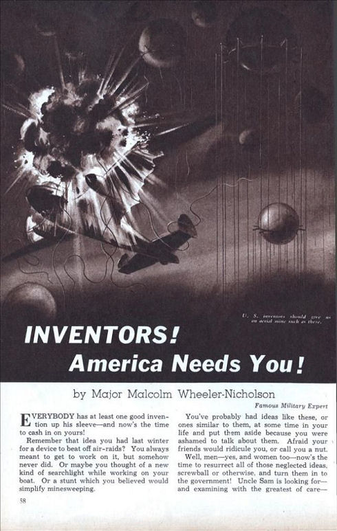 Strange Weapon Concepts from the Past 11
