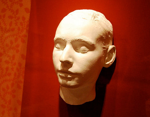stanford leland jr death mask