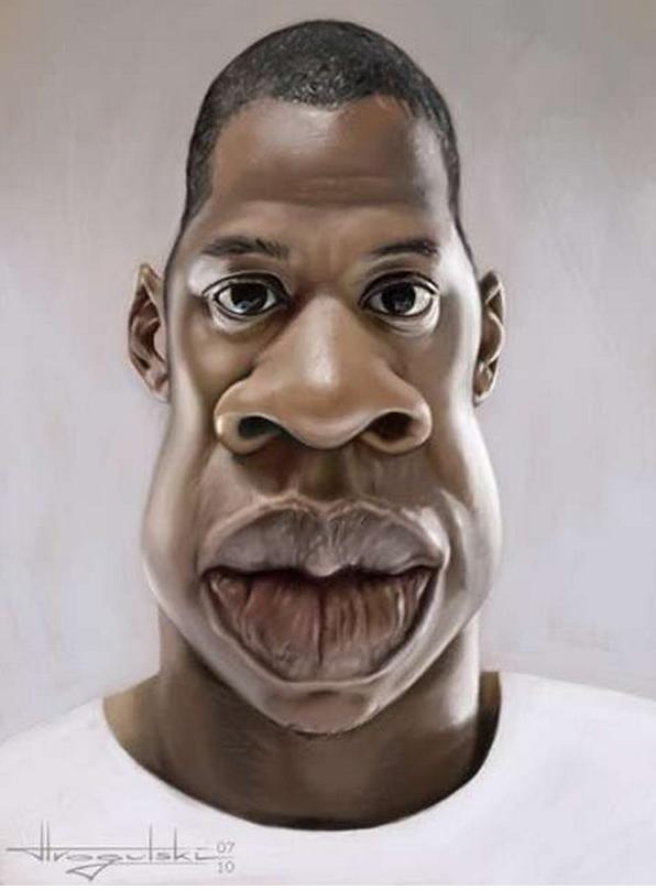 アート カリカチュアされすぎな海外セレブのぐにゅぐにゅっとした肖像画 付録部 Blog Bu