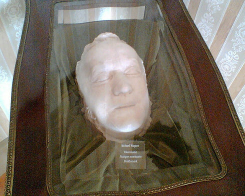 richard wagner death mask