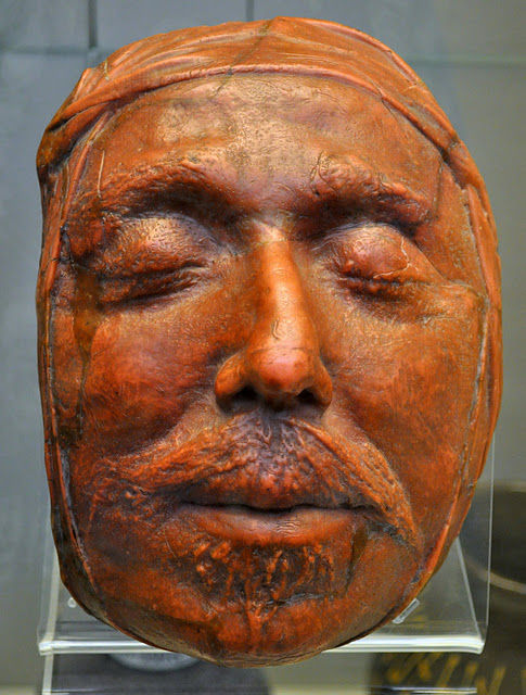 death mask oliver cromwell