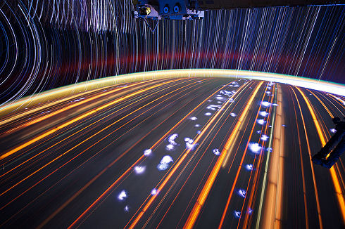 ISS Star Trails 05