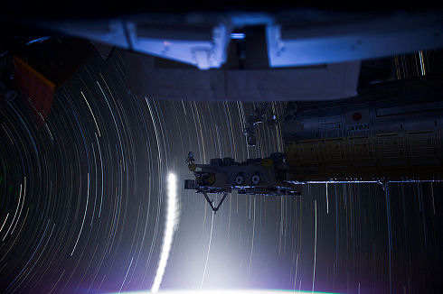 ISS Star Trails 09