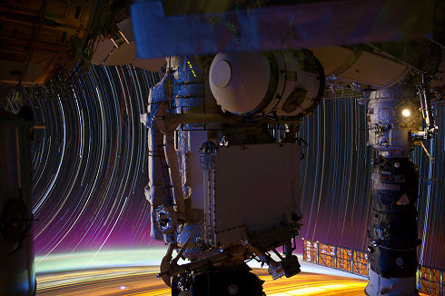 ISS Star Trails 01