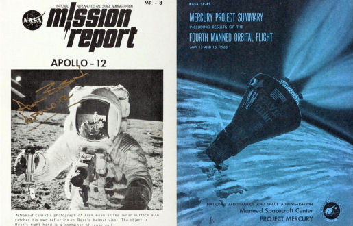 Twenty Awesome Covers From The US Space Program