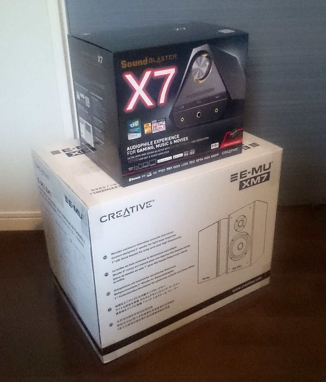 音質改善！USB DAC型オーディオアンプ 『Sound Blaster X7』と