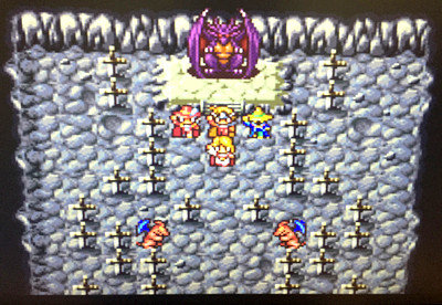 ファイナルファンタジーI PS版エンディングのクリア画面スクリーンショット