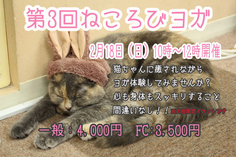 第3回ねころびヨガ