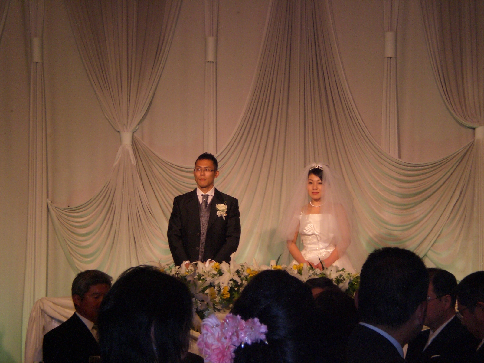 結婚式 12 初志貫徹
