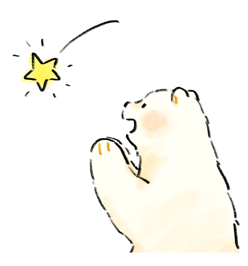 無料イラスト フリー素材 しろくまとねこ