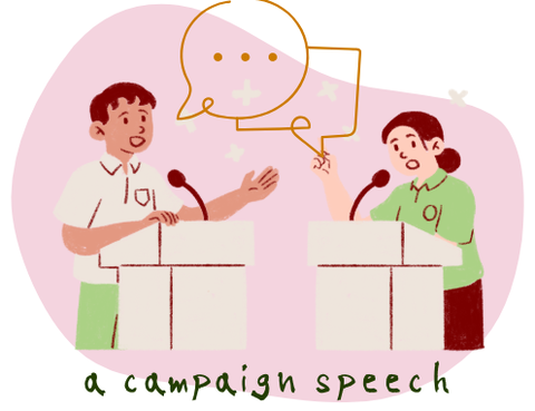 a campaign speech